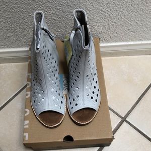 Tom’s Majorca Peep Toe Boot